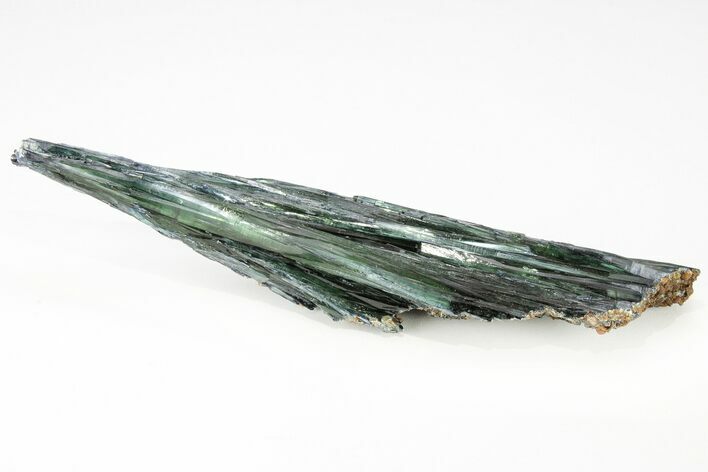 Gemmy, Blue-Green Vivianite Crystal Cluster - Brazil #208690